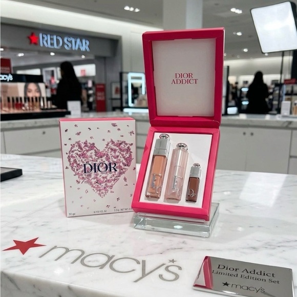 Dior Other - DIOR Gift Set Butterfly Heart Dior Lip Maximizer Lip Balm Limited Edition